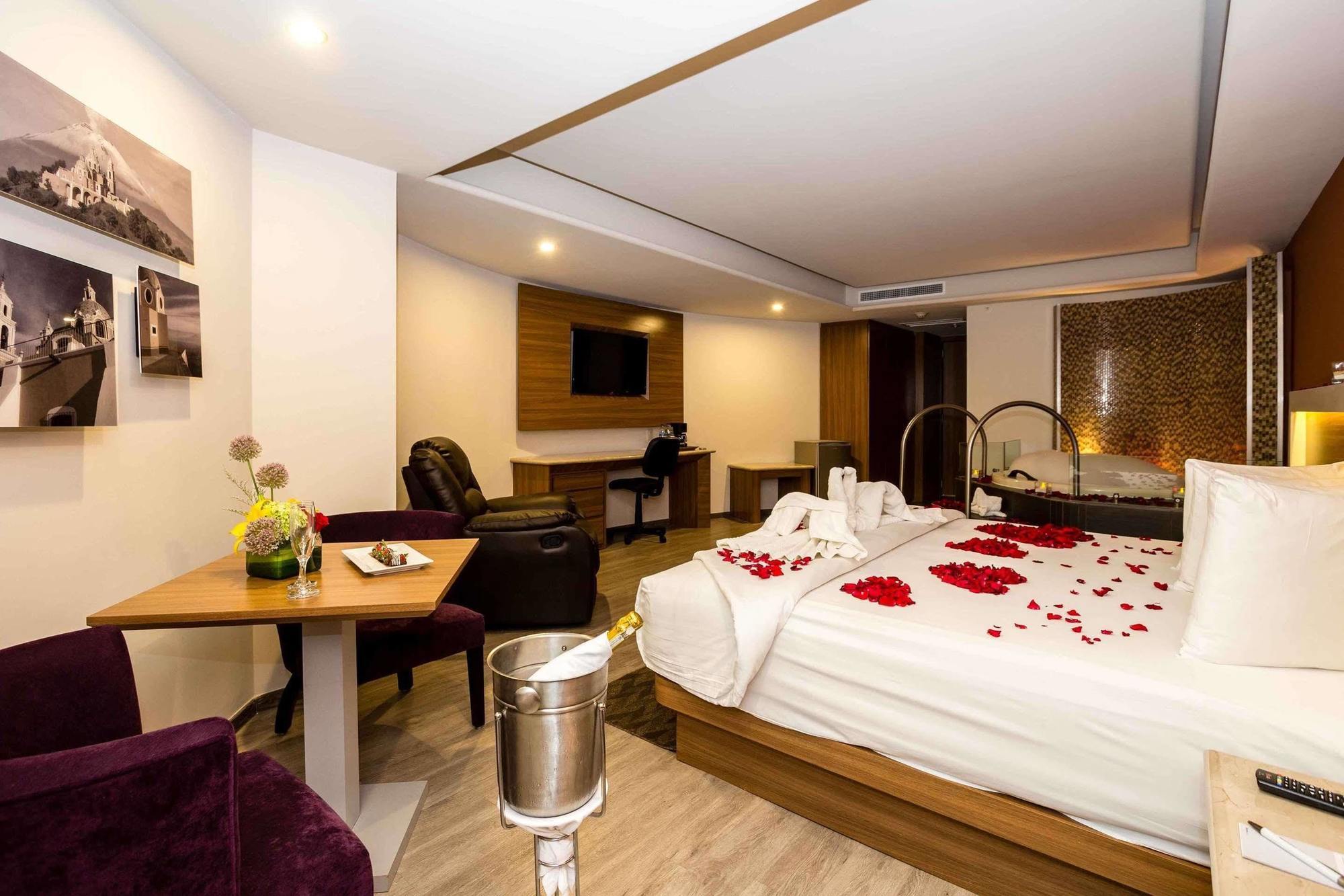Jf Grand Puebla Hotel Ngoại thất bức ảnh